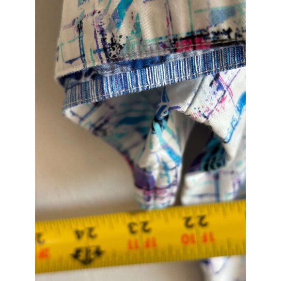 Robert Graham Mens Nassau Shirt Classic Fit Button Down Casual Multi Size XL - Picture 9 of 11